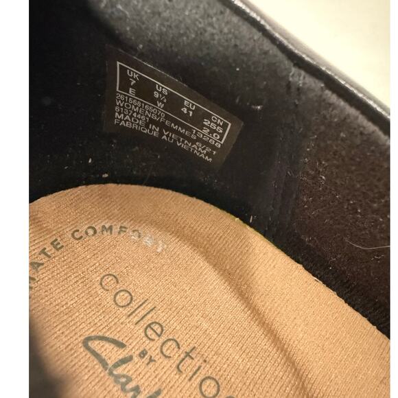 Clarks Collection Sharon Gracie Penny Loafer, Black, Size 9.5 - Picture 5 of 5